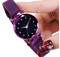 stylish magnet chain watch for girls 001