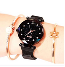 stylish magnet chain watch for girls 001