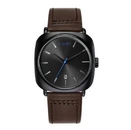 TOMI Men's Fashion Business Design Watch Square Small Disc Watch High Quality Minimalist Design Elegant Men's Watch Quartz Watch