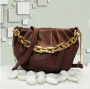 Hand bags for girls with Stylish Golden chain And Long strap