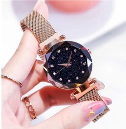 stylish magnet chain watch for girls 001