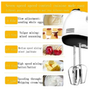 Electric Egg Beater Machine Hand Mixer Handheld Cake Egg Beater Cream Blender Cake Baking Tool