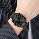 TOMI Men's Fashion Business Design Watch Square Small Disc Watch High Quality Minimalist Design Elegant Men's Watch Quartz Watch