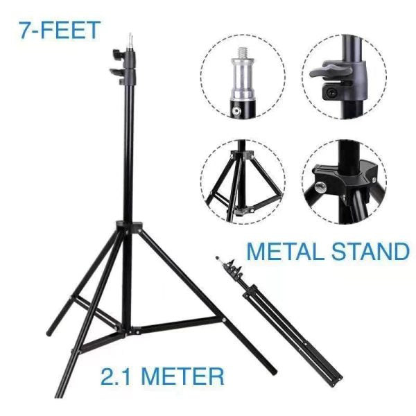 7 Ft Ring Light Stand for Photography & Video