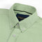 Fog Green Logo Embroidered Oxford Shirt | Medium | Large | Extra Large