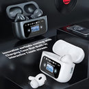 White A9 Pro ANC AirPods with Screen | Bluetooth 5.4